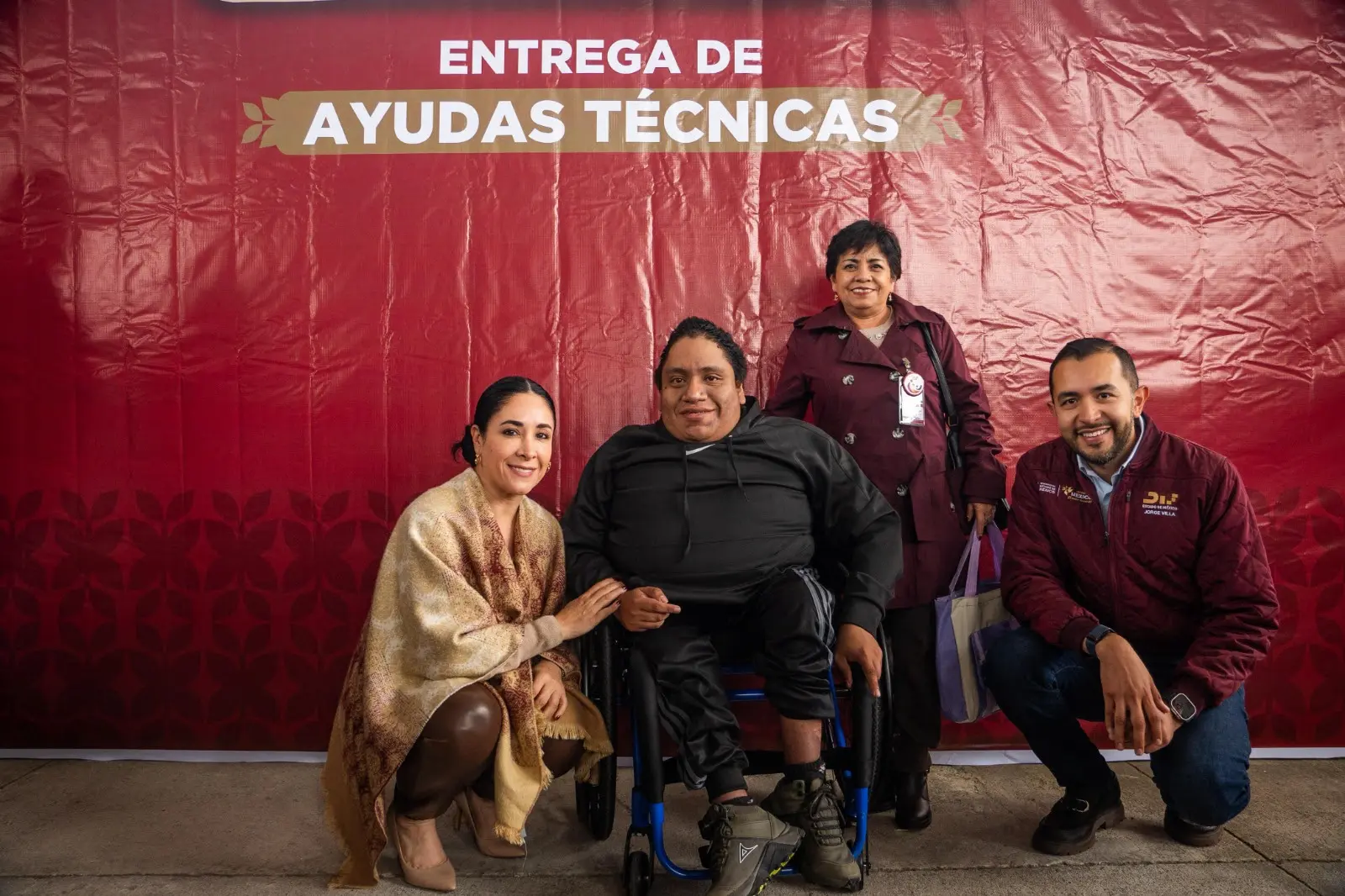 Gobierno estatal apoyó a 88 personas con discapacidad   Primero