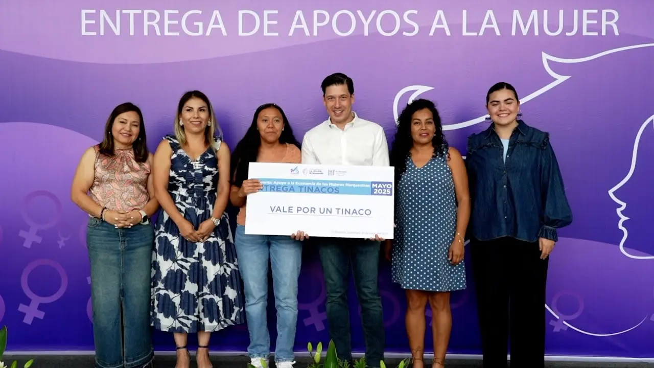 Hacemos equipo con las mujeres marquesinas para que cada día vivan mejor  Rodrigo Monsalvo