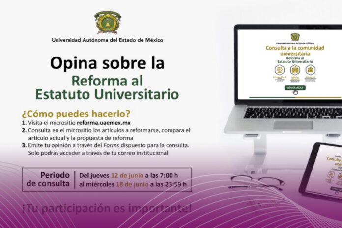 UAEMéx impulsa consulta abierta sobre la reforma a su Estatuto ...