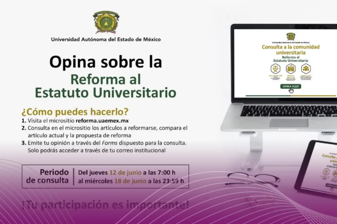 UAEMéx impulsa consulta abierta sobre la reforma a su Estatuto