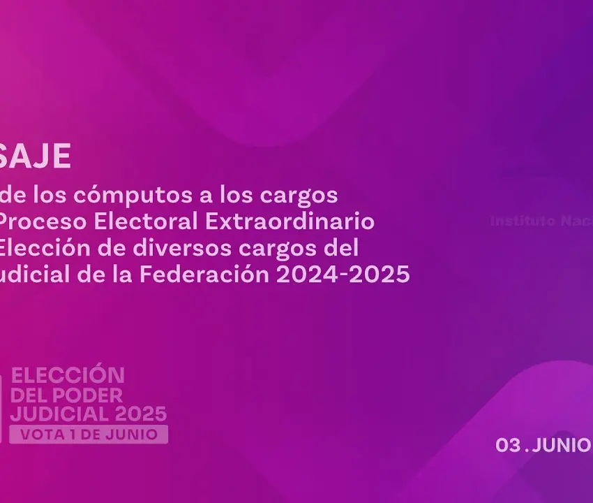 IEEM reportó avance en los cómputos de la elección judicial