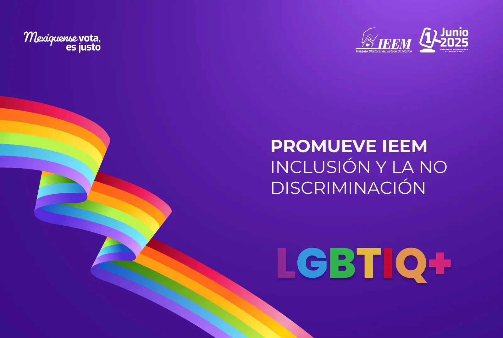 Impulsa IEEM inclusión y orgullo LGBTTTIQ+ con acciones concretas