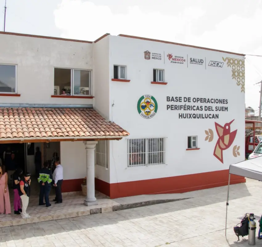 Inauguraron sede del Servicio de Urgencias en Huixquilucan