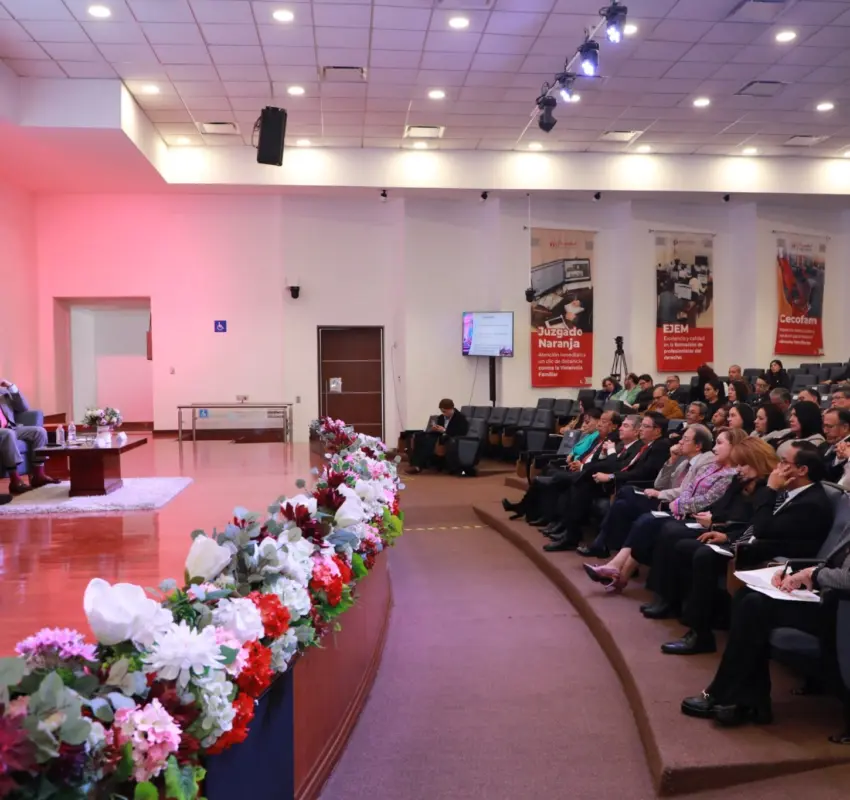 Inauguró Congreso Internacional de Educación Judicial