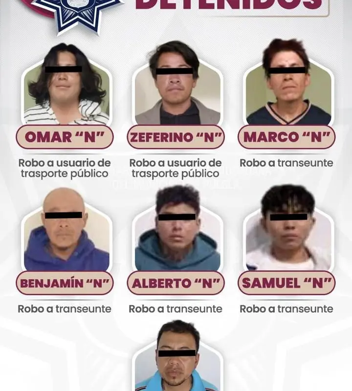 Lo detienen por robo a transeúnte