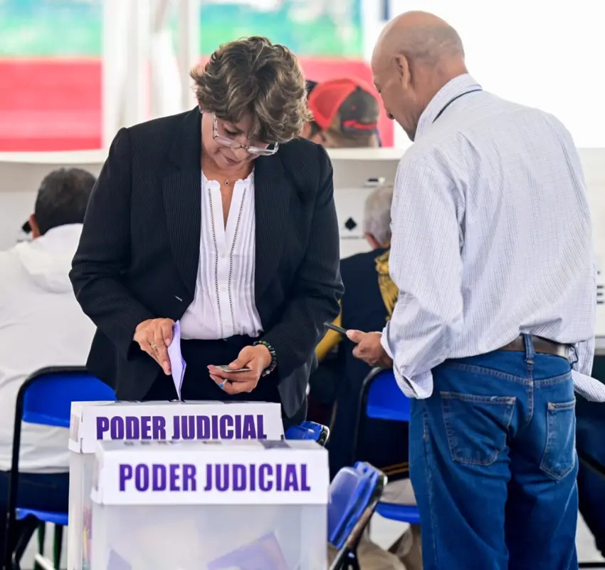 Transcurre en orden elección judicial en Edoméx: Delfina Gómez