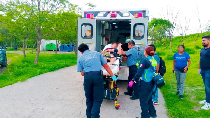Menor con lesiones tras caída de bici en el parque Querétaro 2000 ...