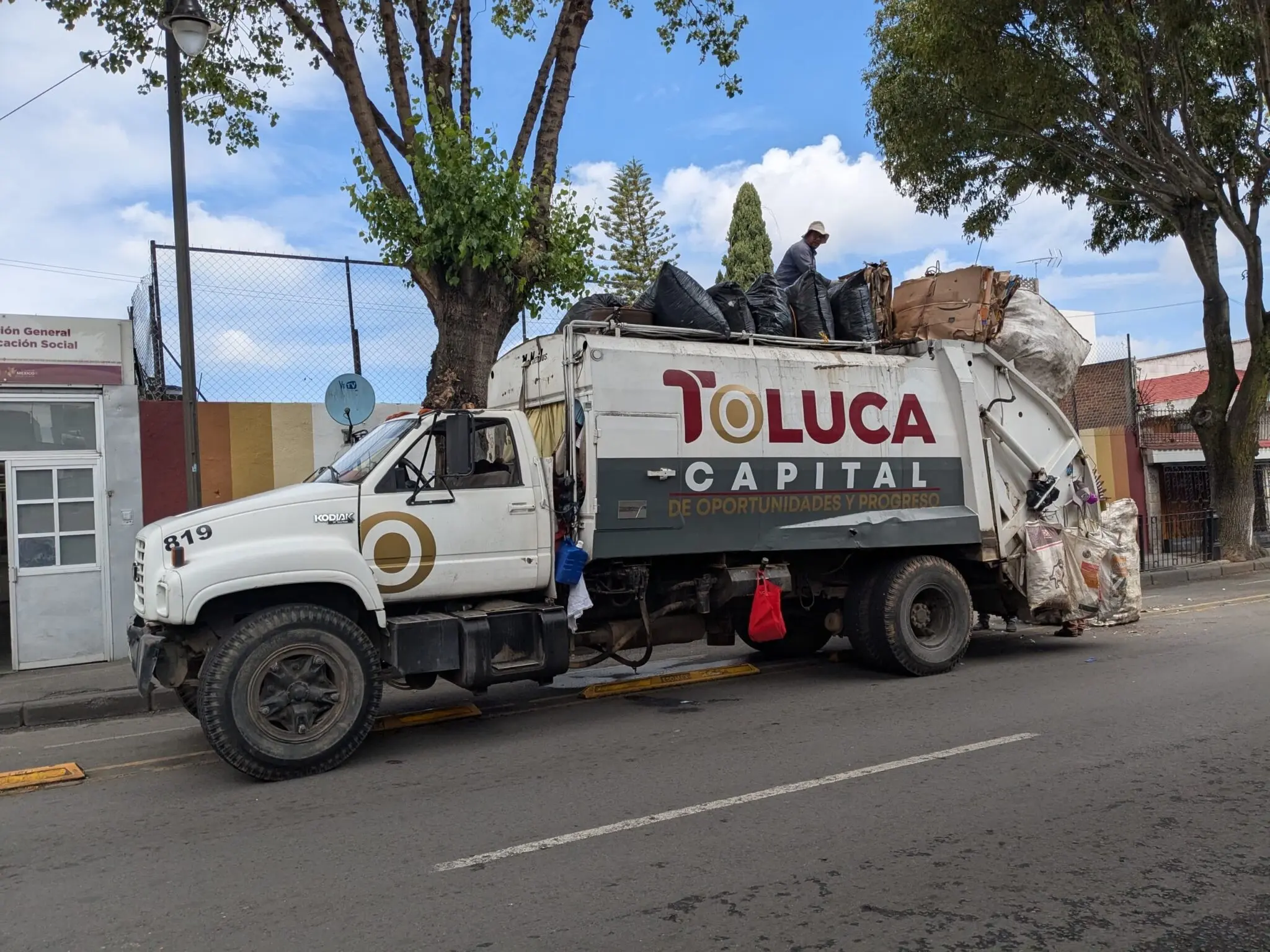 Modernizó Toluca su servicio de recolección de residuos   Primero
