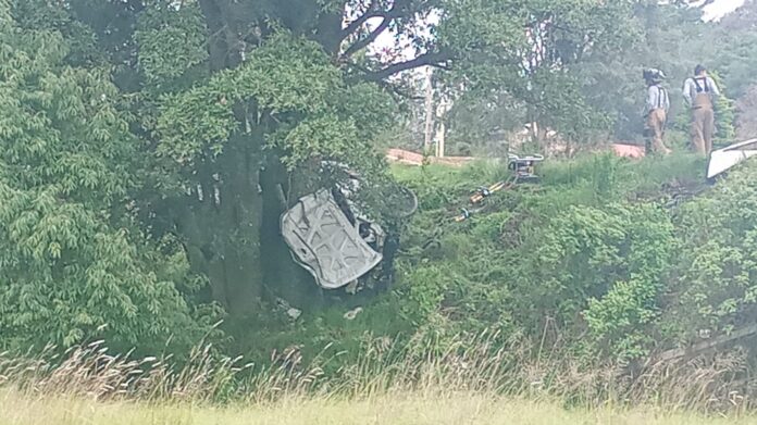 Mujer muere tras brutal choque de frente - Noticias de Querétaro