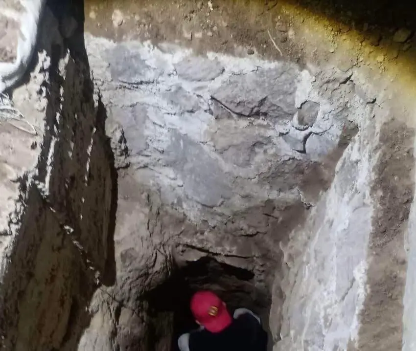 Murieron seis personas tras derrumbe de túnel en Otumba