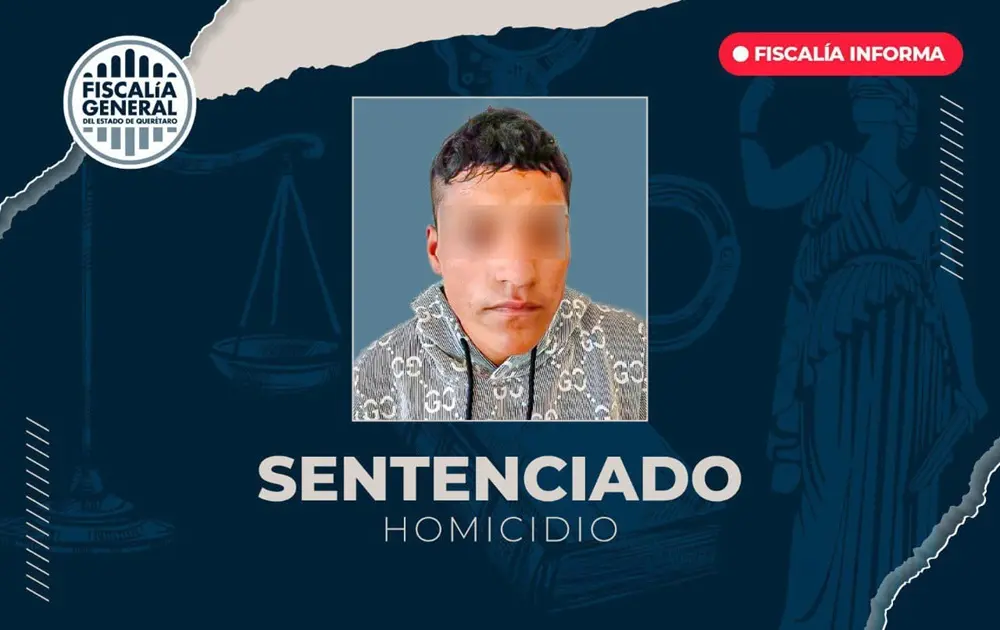 Obtiene FGE sentencia de 13 años 4 meses de prisión por homicidio
