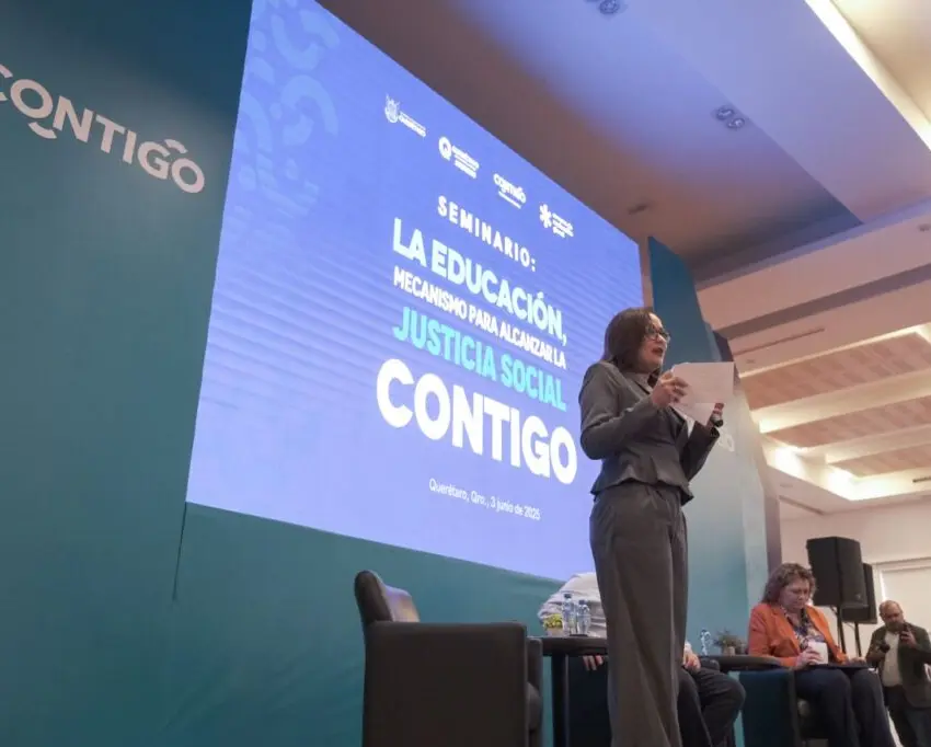 Realiza SEDESOQ seminario sobre educación y justicia social en Querétaro