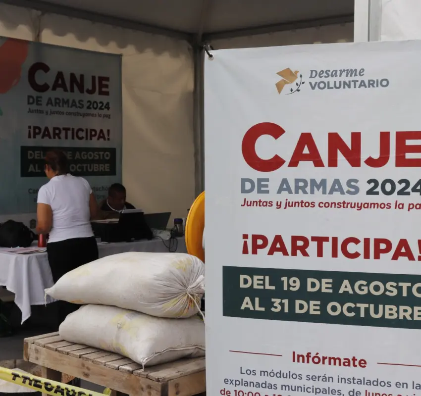 Recompensó GEM 640 mil pesos en Programa Canje de Armas 2025