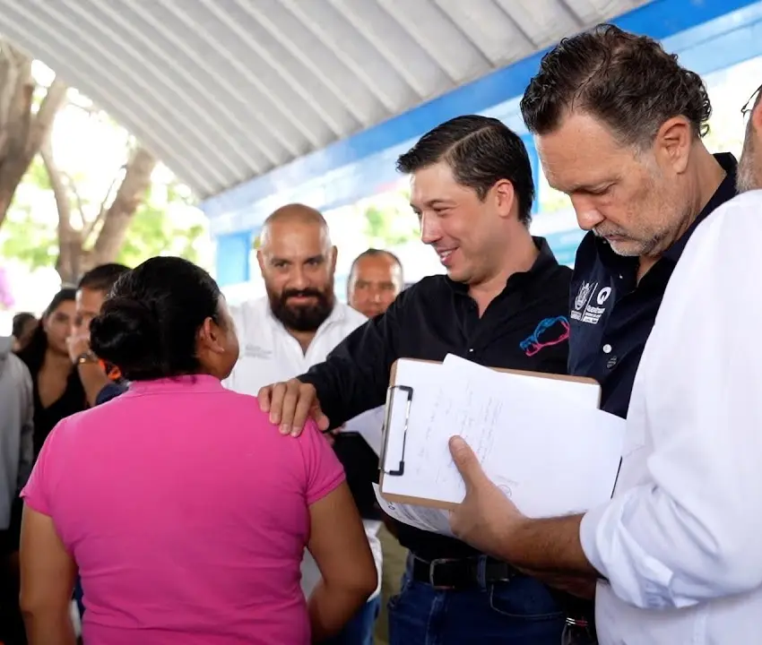 Refuerzan Kuri y Monsalvo los trabajos por El Marqués