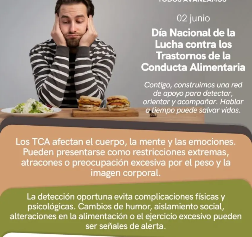 Se adhiere SESA a la conmemoración del Día Nacional de la Lucha contra los Trastornos de la Conducta Alimentaria