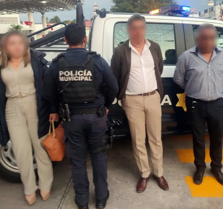 Tres detenidos por robo equiparado de vehículo