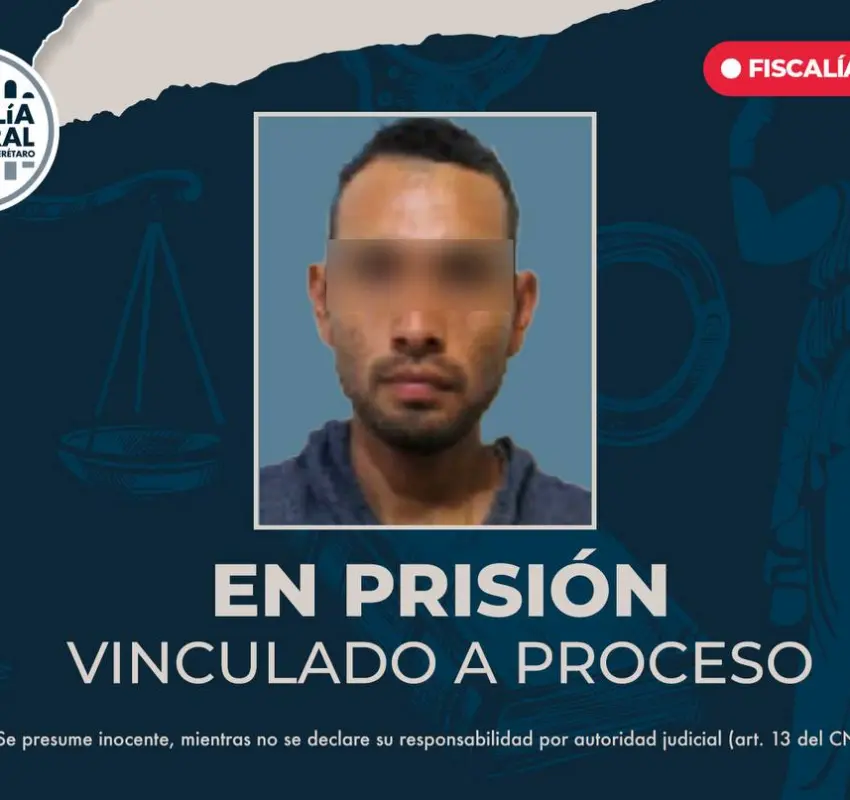 Vinculado a proceso por robo calificado