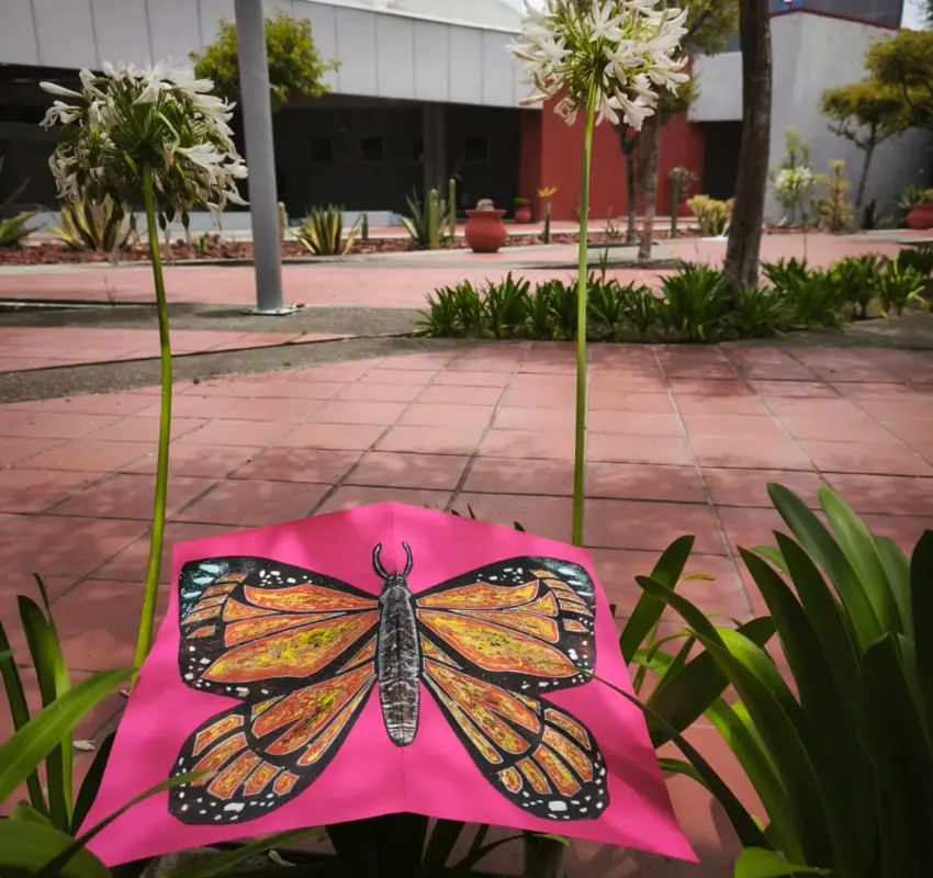 Taller de la mariposa monarca en Museo de Antropología de Toluca