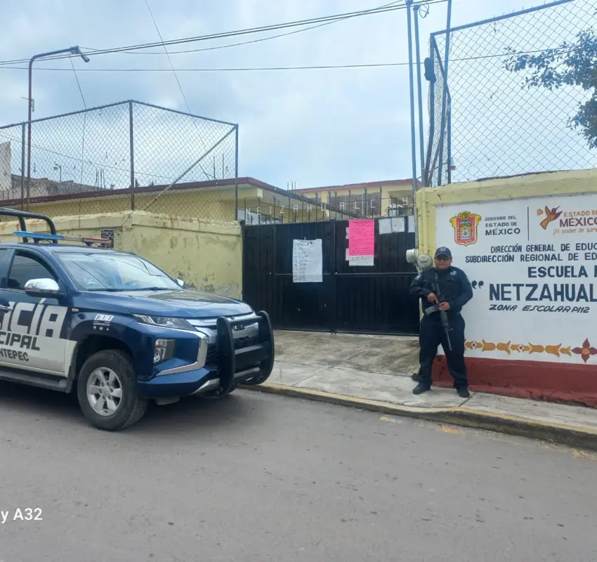 Arranca operativo “Escuela Segura” en Zinacantepec