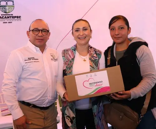 Arranca “Nutriendo con Amor” en Zinacantepec