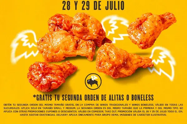Buffalo Wild Wings celebra el Día Internacional de las Alitas