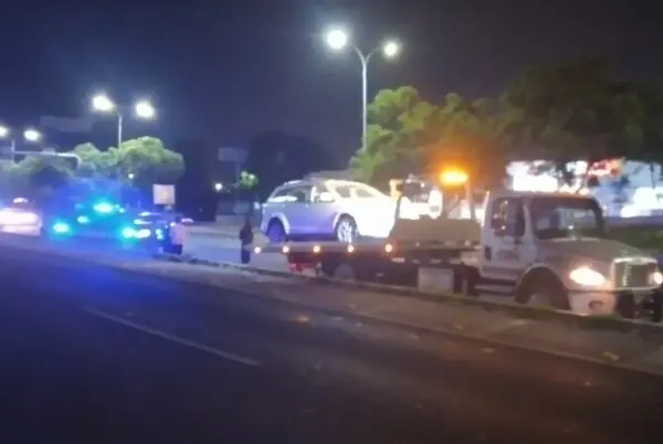 Chocan por alcance en Bernardo Quintana