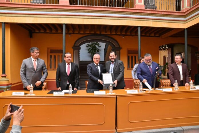 Congreso mexiquense firmó convenio para impulsar desarrollo ...