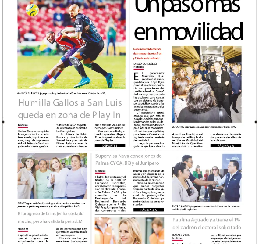 ¡Conoce la portada de hoy!