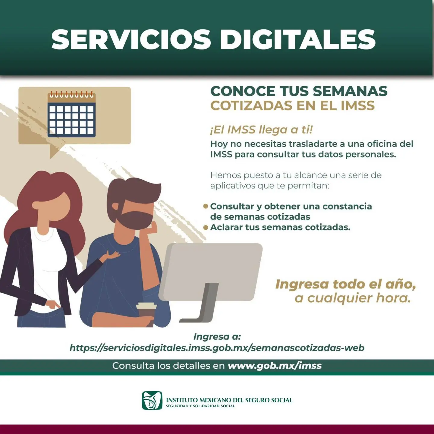 Consulta tus semanas cotizadas desde casa IMSS   Primero Editores