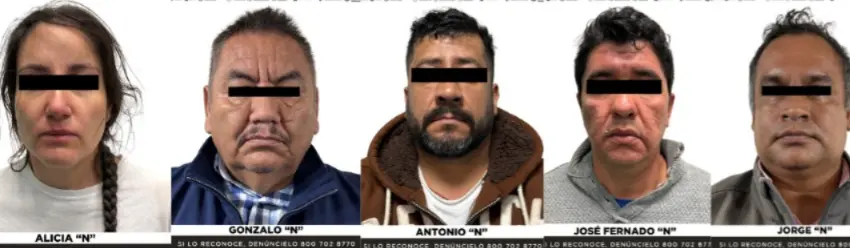 Dan prisión preventiva a extorsionistas detenidos en “Operación Liberación”