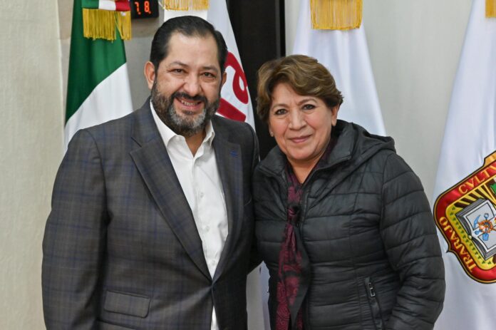 Delfina Gómez se reunió con Francisco Vázquez, presidente de la ...