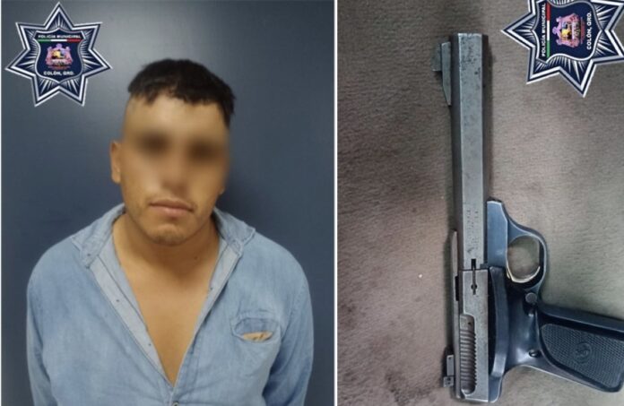 Sujeto con arma de fuego fue detenido en Colón - Amanecer Querétaro