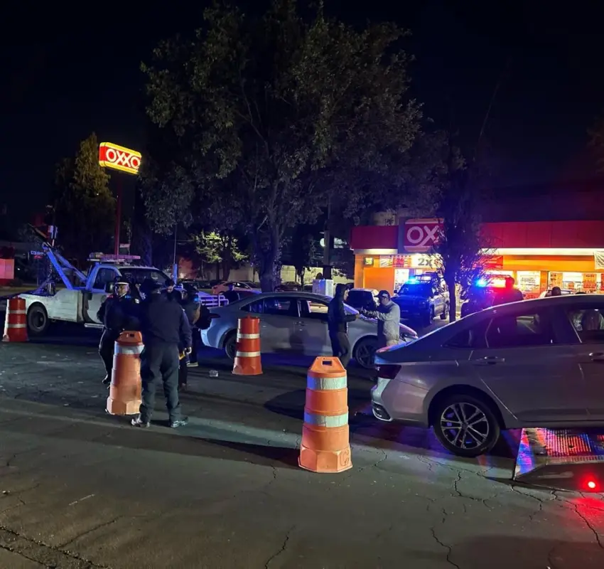 Detuvieron a 36 personas durante alcoholímetro en Toluca