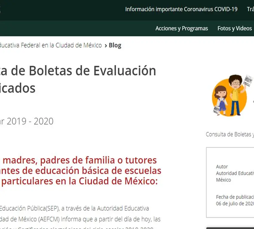 Disponibles boletas y certificados digitales en CDMX: SEP