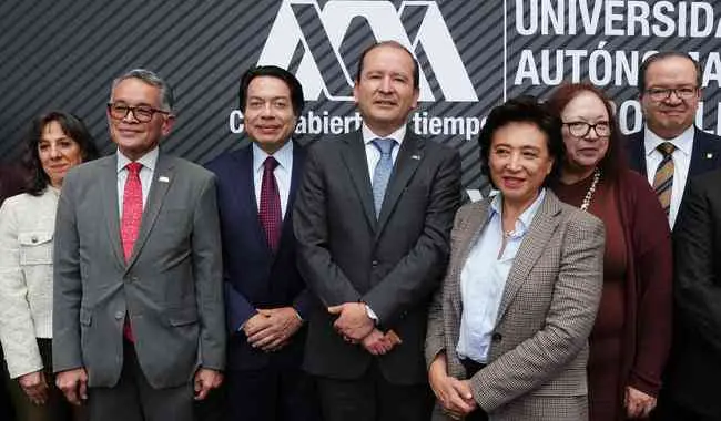 Durante cambio de rector en la UAM, Mario Delgado destaca avance en integración educativa con el nuevo Bachillerato Nacional