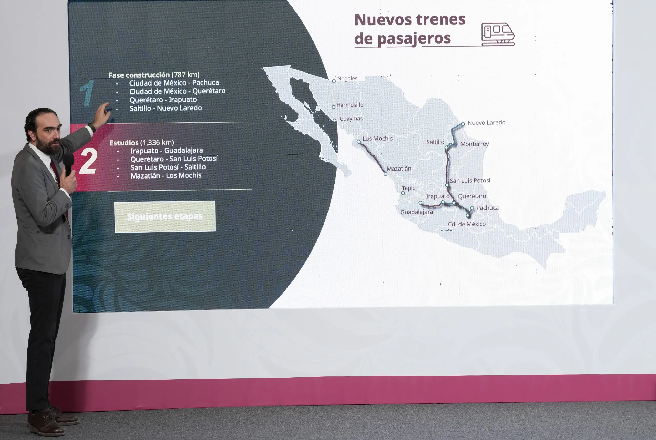 En agosto arrancan obras de trenes Querétaro Irapuato y Saltillo