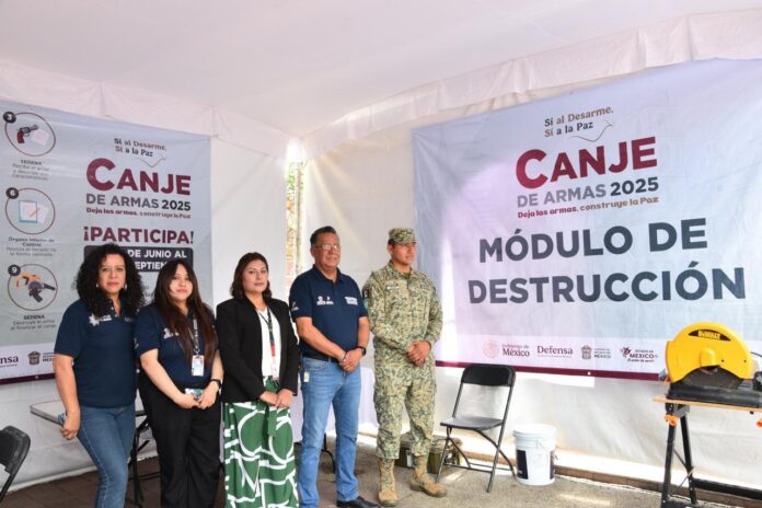 Se han entregado más de 3 mdp por canje de armas en EdoMéx - El Valle