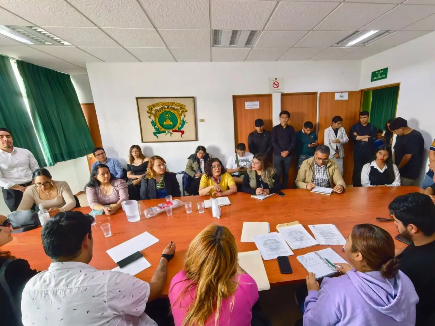 Estudiantes de la UAEMéx en Chimalhuacán entregan instalaciones de
