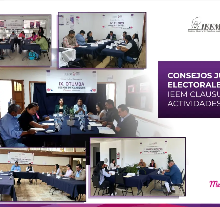 Finalizó sesión de cierre del Proceso Electoral Judicial Extraordinario