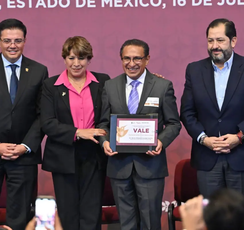 Francisco Vázquez participó en la firma del convenio GEM-SMSEM 2025