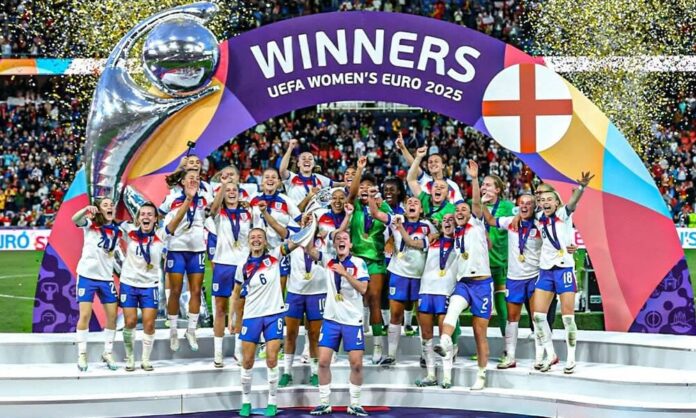 Inglaterra se corona como bicampeona de la Eurocopa Femenina