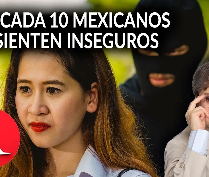 Inseguros 63.2 % de mexicanos: INEGI