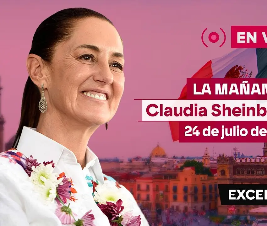 Mañanera de Sheinbaum del 24 de julio