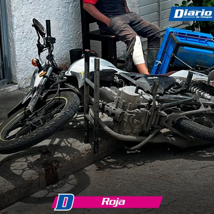 Motociclista lesionado en accidente en la Bienestar Social ...