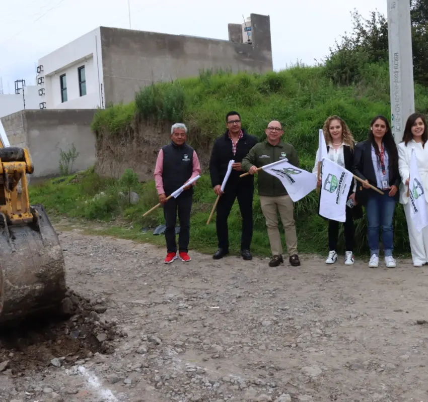 Obras de drenaje en Zinacantepec beneficiaron a tres colonias