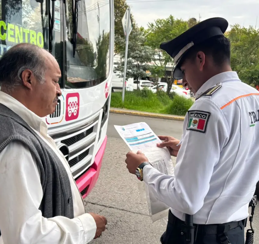 Operativo Pasajero Seguro en Toluca concluyó sin casos positivos de alcohol