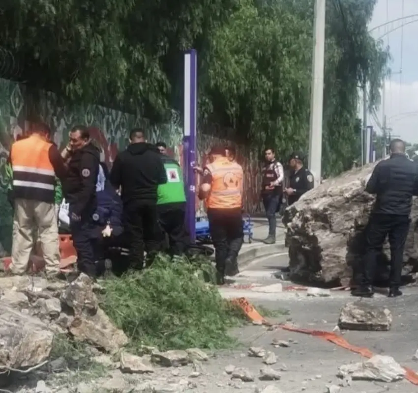 Queretano peregrino muere tras sufrir accidente con una roca en la CDMX