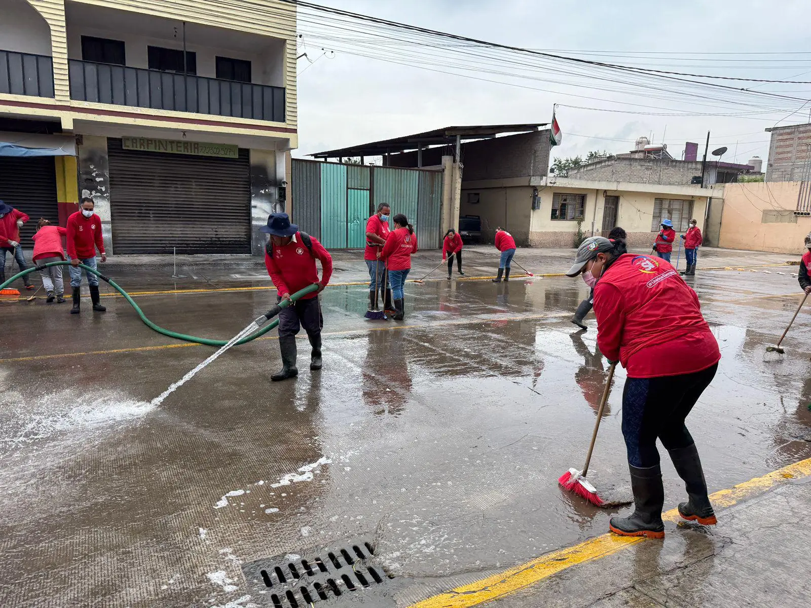 Registró San Mateo Atenco lluvia más intensa del año en Valle de