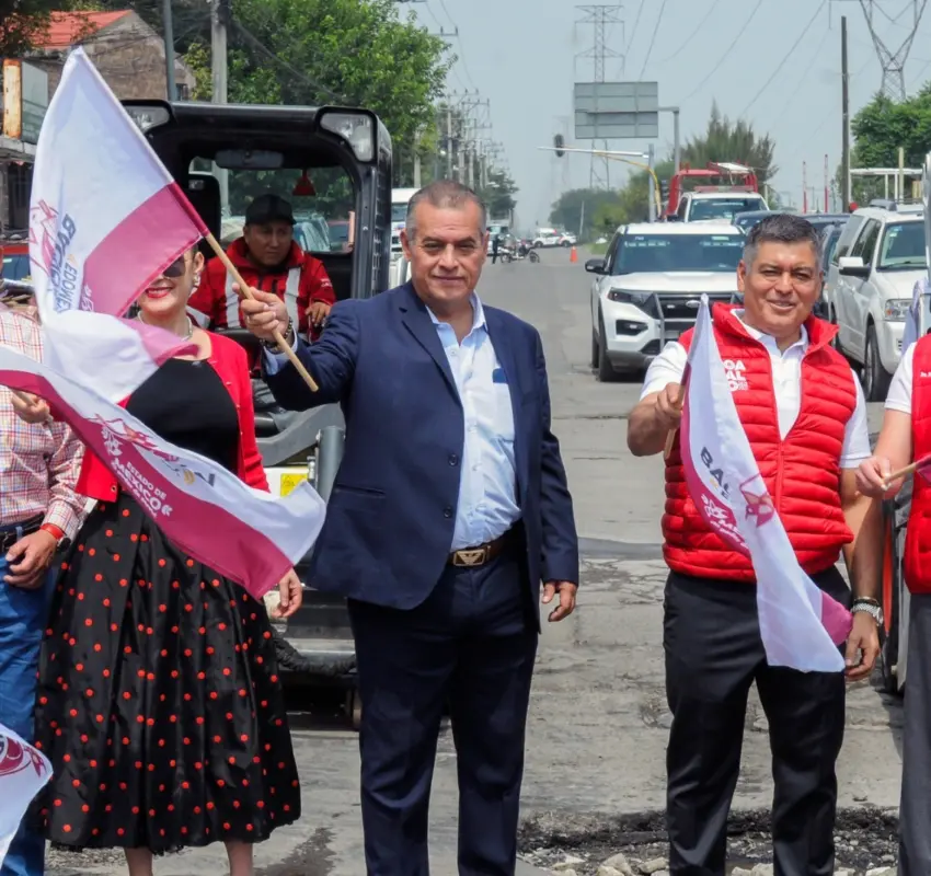 Rehabilitó GEM Vialidad Mexiquense en Coacalco