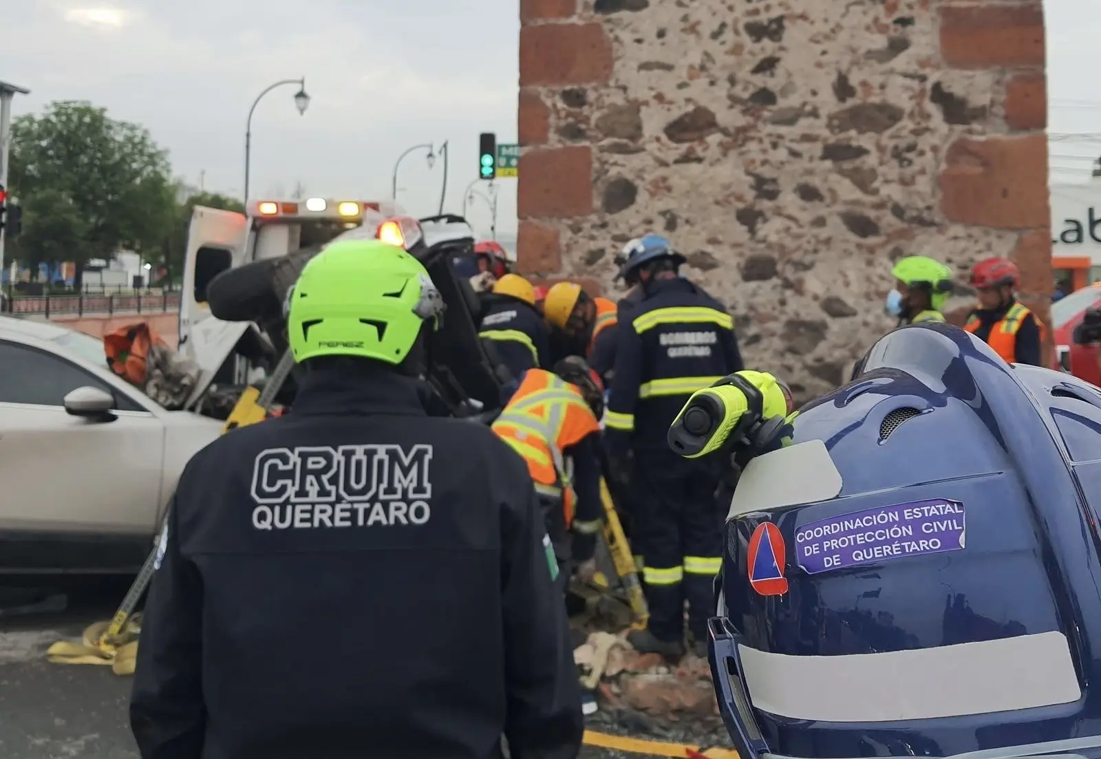 Semaforazo en Calzada de Los Arcos